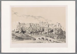 منظر لقلعة Izadkhvast يزد كاست (العنوان على الكائن) المناظر الطبيعية الفارسية (عنوان السلسلة) بيرس مودرن (عنوان المسلسل) بواسطة ليبريف وسي ، جيه ريجو