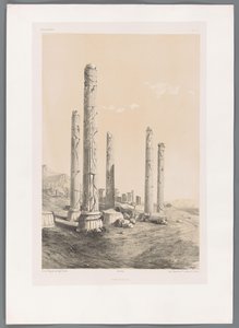 خراب برسيبوليس برسيبوليس (العنوان على الكائن) المناظر الطبيعية الفارسية (عنوان السلسلة) بيرس مودرن (عنوان المسلسل) بواسطة ليبريف وسي ، جيه ريجو