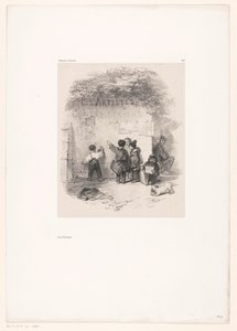 أطفال أمام جدار Les Artistes (العنوان على الكائن) Souvenirs d