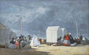 اقتراب العاصفة ، 1864 بواسطة يوجين لويس بودين