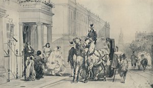 في ساحة إيتون ، 1850 ، 1920 بواسطة يوجين لويس لامي