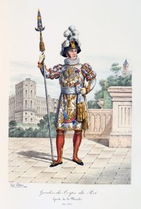 الحرس الشخصي للملك ، حارس القناة ، 1814-30