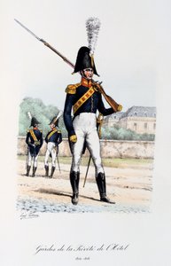 فندق Prevote Guards ، عازف البوق ، 1814-16 بواسطة يوجين تايتوكس