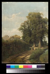 محيط ميلان من The Washerwomen at Magolfa ، 1870 بواسطة أوجينيو جينيوس