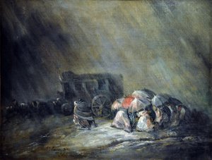 الحنطور تحت العاصفة