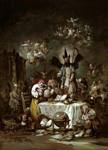 نزوة مجازية. الجشع ، 1852