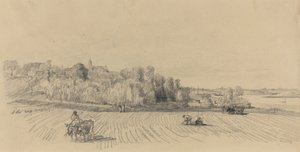 L'Ile aux Moines مع العمال في الحقل