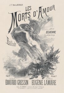موتى الحب ، كاليفورنيا. 1885. بواسطة يوجين كاريير