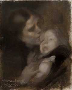"الأم والطفل" ، c1890 بواسطة يوجين كاريير