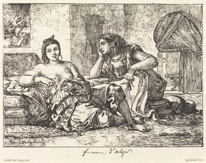نساء الجزائر 1833.