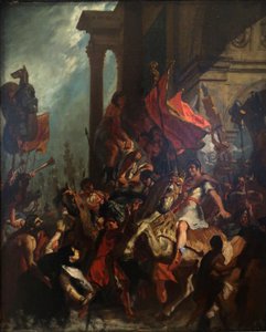 بالفرنسية  عدالة تراجان عدالة تراجان La justice de Trajan عدالة تراجان بواسطة يوجين ديلاكروا