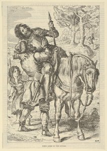 جويتز بمساعدة الغجر بعد عام 1845 م بعد عام 1845. بواسطة يوجين ديلاكروا