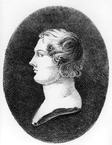 صورة لجورج جوردون ، البارون السادس بايرون من روتشديل (1788-1824) من تمثال نصفي لورنزو بارتوليني (1777-1850)