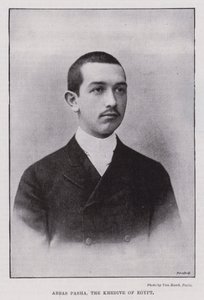 Abbas Pasha, Khedive of Egypt (b/w photo) بواسطة المصور الأوروبي