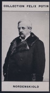 Baron Eric de Nordenskjold (1832-1901) (b/w photo) بواسطة المصور الأوروبي