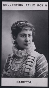 بلانش باريتا وورمز (1855) (صورة b / w) بواسطة المصور الأوروبي