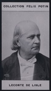 Charles Leconte De Lisle (1818-1894) (b/w photo) بواسطة المصور الأوروبي