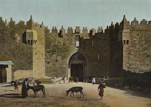 بوابة دمشق بواسطة المصور الأوروبي