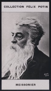 إرنست ميسونير (1815-1891) (صورة بالأبيض والأسود) بواسطة المصور الأوروبي