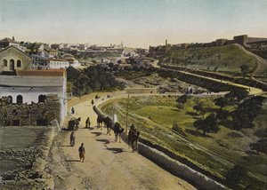 أول منظر للقدس بواسطة المصور الأوروبي