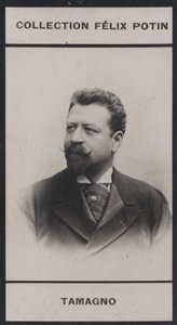 Francesco Tamagno (1850) (b/w photo) بواسطة المصور الأوروبي