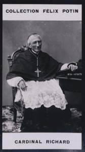 Mgr Benjamin Richard (1819) (b/w photo) بواسطة المصور الأوروبي