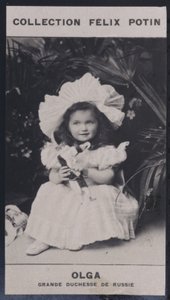 Olga, Grande-Duchesse De Russie (1895) (b/w photo) بواسطة المصور الأوروبي