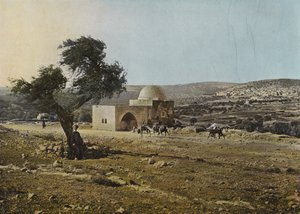 قبر راحيل بواسطة المصور الأوروبي