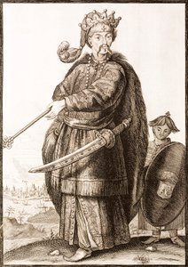 A King of Siam بواسطة المدرسة الأوروبية