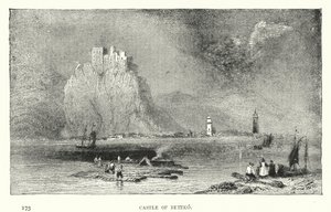 Castle of Betzko (engraving) بواسطة المدرسة الأوروبية