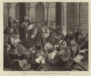 Egpyt - رئيس مسجد جامعة الأزهر بواسطة المدرسة الأوروبية