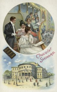 استمتع بشوكولاتة Suchard في الأوبرا أو المسرح بواسطة المدرسة الأوروبية