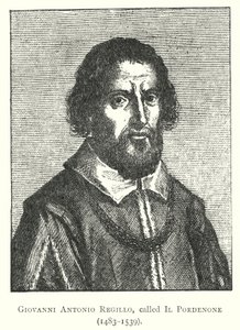 Giovanni Antonio Regillo, called Il Pordenone بواسطة المدرسة الأوروبية