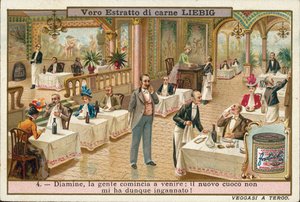 تحسن في حظوظ مطعم بعد تعيين طاهٍ جديد (كروموليثو) بواسطة المدرسة الأوروبية