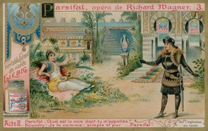 Kundry و Parsifal بواسطة المدرسة الأوروبية