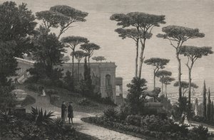 Le Monte-Pincio A Rome (نقش)