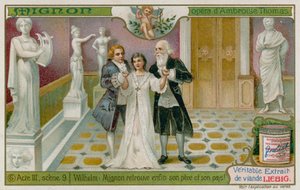 Mignon و Lothario و Wilhelm بواسطة المدرسة الأوروبية