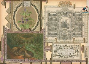 صفحة من المجلد الثالث من ساملسوريوم (مادة مطبوعة) بواسطة المدرسة الأوروبية