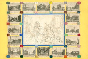 صفحة من المجلد الثاني من ساملسوريوم (مادة مطبوعة) بواسطة المدرسة الأوروبية