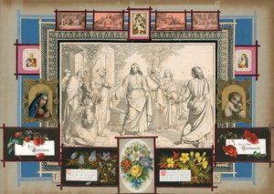 صفحة من المجلد الرابع من ساملسوريوم (مادة مطبوعة) بواسطة المدرسة الأوروبية