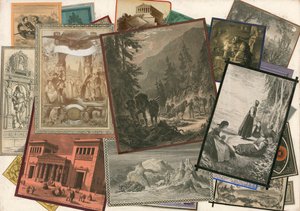 صفحة من المجلد الرابع من ساملسوريوم (مادة مطبوعة) بواسطة المدرسة الأوروبية