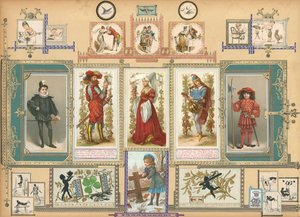 صفحة من المجلد التاسع من ساملسوريوم (مواد مطبوعة) بواسطة المدرسة الأوروبية