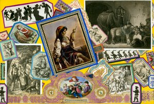 صفحة من المجلد الأول من ساملسوريوم (مادة مطبوعة) بواسطة المدرسة الأوروبية