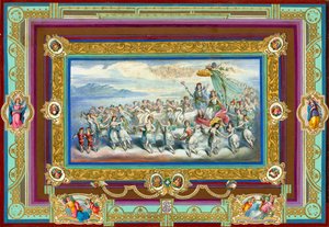 صفحة من المجلد الثامن من ساملسوريوم (مادة مطبوعة) بواسطة المدرسة الأوروبية