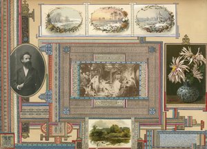 صفحة من المجلد السادس من ساملسوريوم (مادة مطبوعة) بواسطة المدرسة الأوروبية