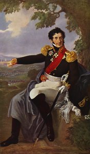 صورة للأمير باغراتيون (طباعة حجرية ملونة) بواسطة المدرسة الأوروبية