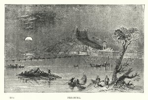 Presburg (engraving) بواسطة المدرسة الأوروبية