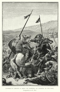 Tangrede Fut Arrache Au Trepas بواسطة Bohemond ، الذي أوجده De Vive Force (نقش) بواسطة المدرسة الأوروبية