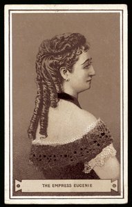 The Empress Eugenie (litho) بواسطة المدرسة الأوروبية