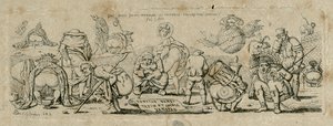 الغرور من الغرور ، كل شيء هو الغرور ، بعد 1800 بواسطة Eustache Hyacinthe Langlois